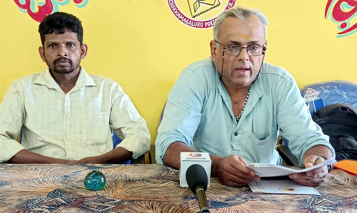 ಶ್ರೀ ಕಾಮಧೇನು ಗೋಸೇವಾ ಟ್ರಸ್ಟ್ ಅಧ್ಯಕ್ಷ ಕೆ.ವಿ ನಾಗೇಶ್ ಅಂಗೀರಸ ಸುದ್ದಿಗೋಷ್ಠಿ