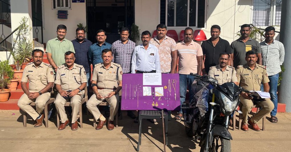 ಅಂತರ್ ಜಿಲ್ಲಾ ಕಳವು-ದರೋಡೆ ಪ್ರಕರಣದ ಆರೋಪಿಗಳ ಬಂಧನ
